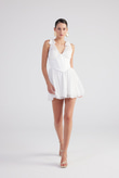 Fiona Dress White