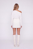 Cottony Skirt White
