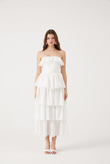 Gracie Dress White