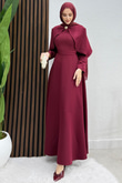 Adessa Krep Abiye Bordo
