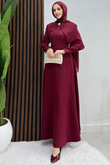 Adessa Krep Abiye Bordo