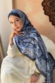 Ayla Şal Lacivert