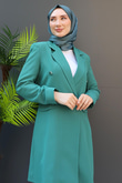 Blazer Ceket Takım Mint