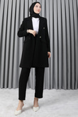 Blazer Ceket Takım Siyah