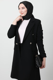 Blazer Ceket Takım Siyah
