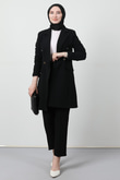 Blazer Ceket Takım Siyah