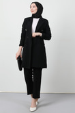 Blazer Ceket Takım Siyah