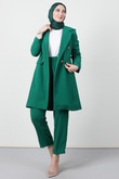 Blazer Ceket Takım Yeşil