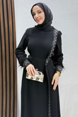Busem Siyah Elbise