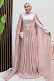 Dila Yoryo Abiye Soft Pembe