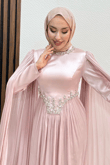 Dila Yoryo Abiye Soft Pembe
