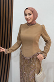 Hatun İşleme Abiye Sütlükahve