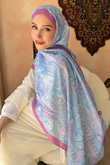 Henna Şal Bebe Mavi