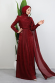İlkin Yoryo Abiye Bordo