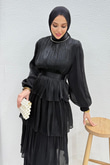 Kayla Takım Abiye Siyah