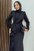 Matilda Krep Abiye Siyah