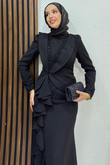 Matilda Krep Abiye Siyah