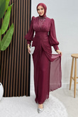 Melora Yoryo Abiye Bordo
