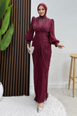 Melora Yoryo Abiye Bordo