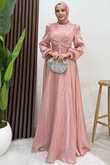 Miona Yoryo Abiye Soft Pembe