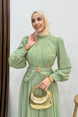 Nalya Şifon Abiye Mint