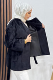 Oksana Kaşe Kaban Siyah