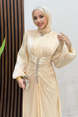 Pastel Yoryo Abiye Gold