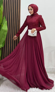 Sima Pullu Abiye Bordo