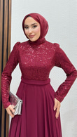 Sima Pullu Abiye Bordo