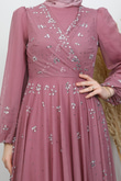 Şirin Tül Abiye Soft Pembe
