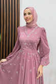 Şirin Tül Abiye Soft Pembe