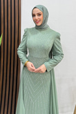Velya Şifon Abiye Mint
