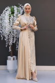Yonca Pelerin Abiye Gold