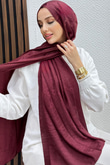 Zincir Model Şal Bordo