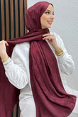 Zincir Model Şal Bordo