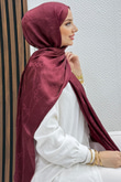Zincir Model Şal Bordo
