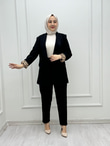 0022-Şal Yaka Takım-Siyah