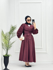 0156-Etek Takım-Bordo