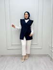 0190-Stil Yelek-Lacivert