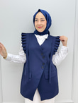 0190-Stil Yelek-Lacivert