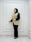 0190-Stil Yelek-Yeşil
