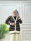 0244-Nurgül Triko Takım-Ekru