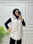 0319-Şişme Yelek-Krem