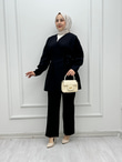 0445-Pensli Takım-Siyah