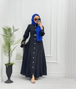 0513-Elegant Elbise-Siyah
