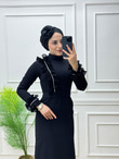 0520-Liya Elbise-Siyah