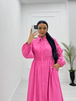 0926-Beymen Elbise-Pembe