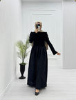 0931-Rima Elbise-Siyah