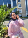 0932-Eftelya Elbise-Pembe