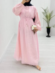0944-Kumsal Elbise-Pembe